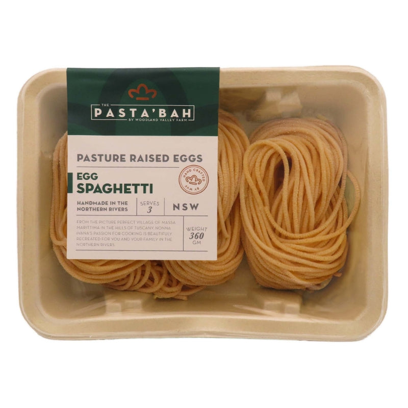 Fresh Pasta Spaghetti, featured in the Joy Wholefoods online store.