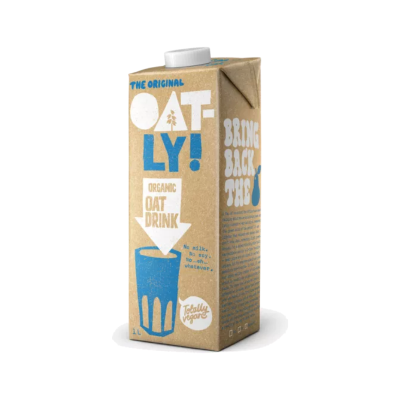 Oatly Organic Oat Milk 1L, featured in the Joy Wholefoods online store.