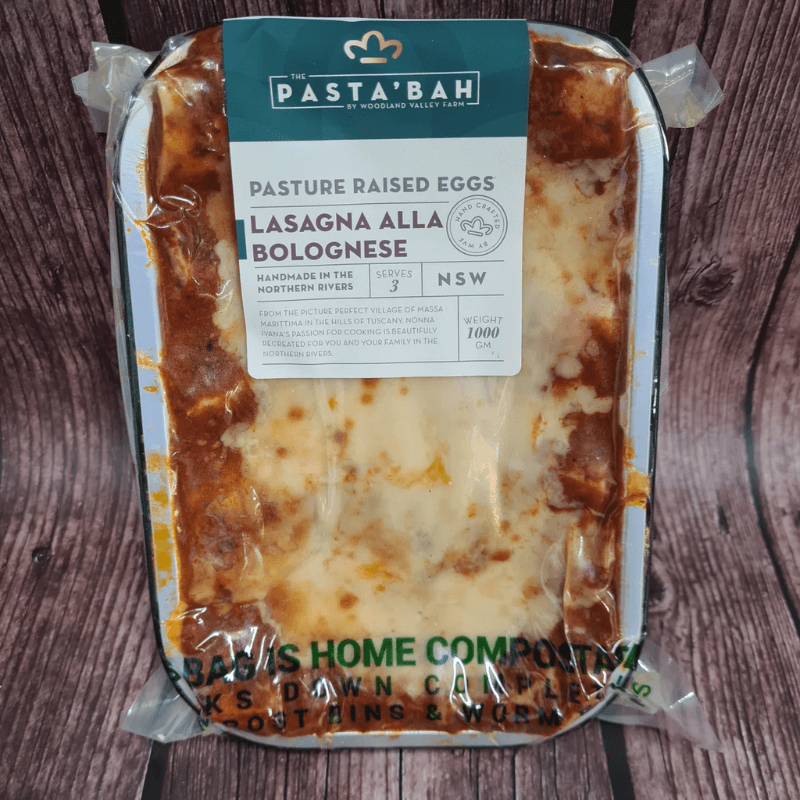 Pasta BahLasagnaAllaBolognese1kg, featured in the Joy Wholefoods online store.