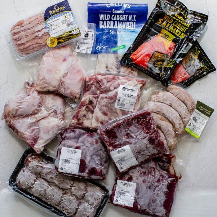 Regen and Wild Caught Meat Box Spray Free Farmacy, featured in the Joy Wholefoods online store.