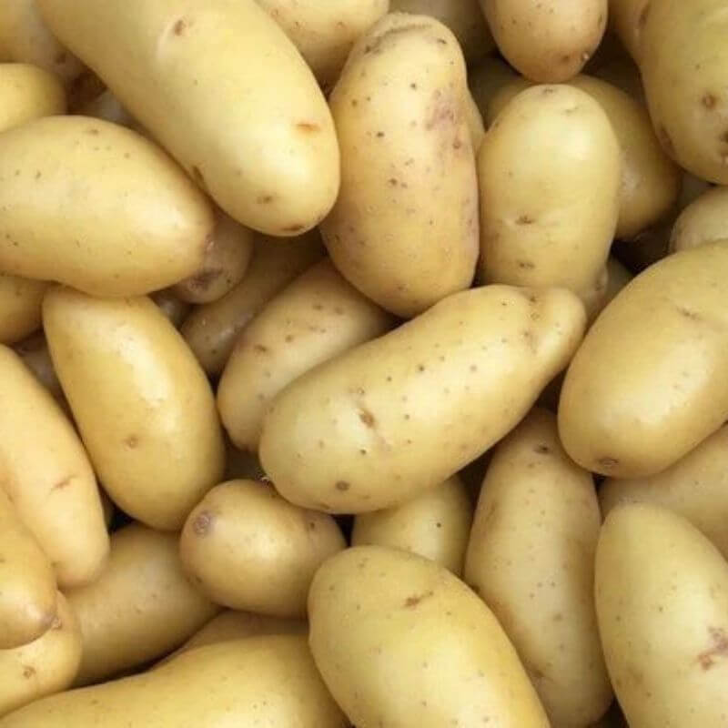 Potatoes - Kipfler, Washed Organic