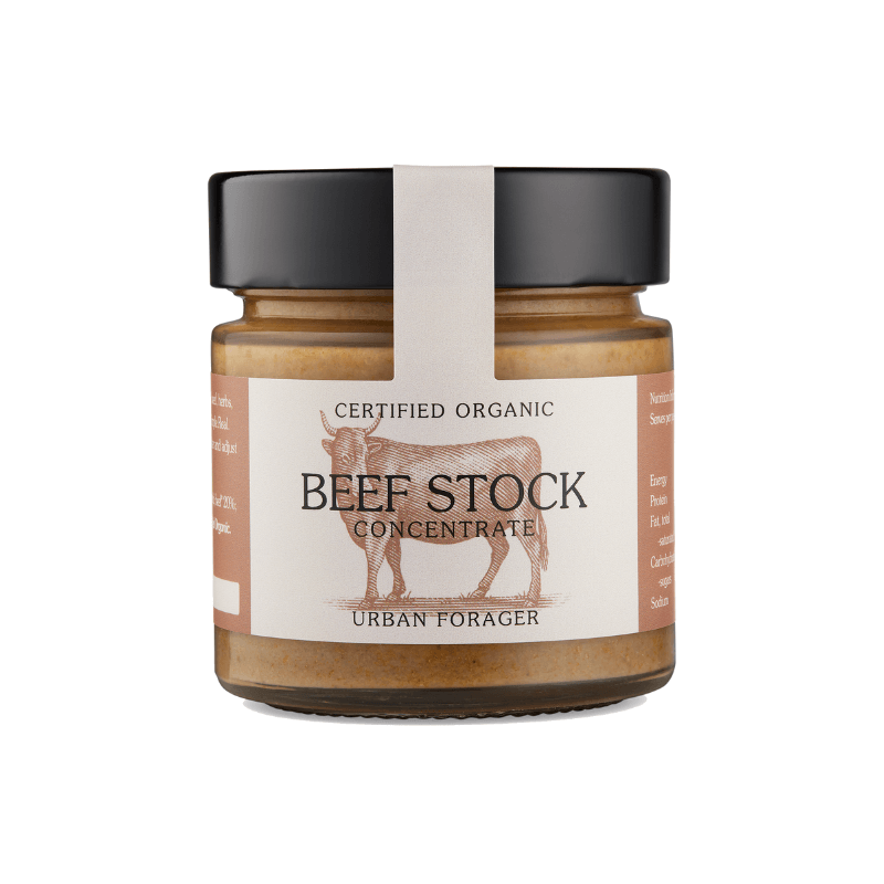 UrbanForagerBeefStock250gm, featured in the Joy Wholefoods online store.