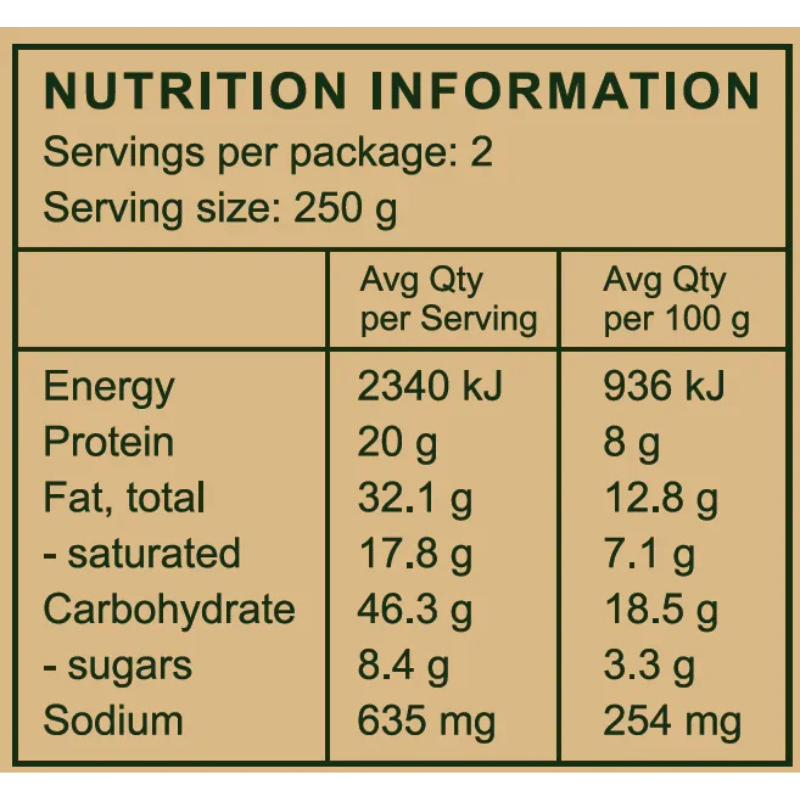 Mac 'n' Cheese - Organic & GF (except oats) (Serves 2)