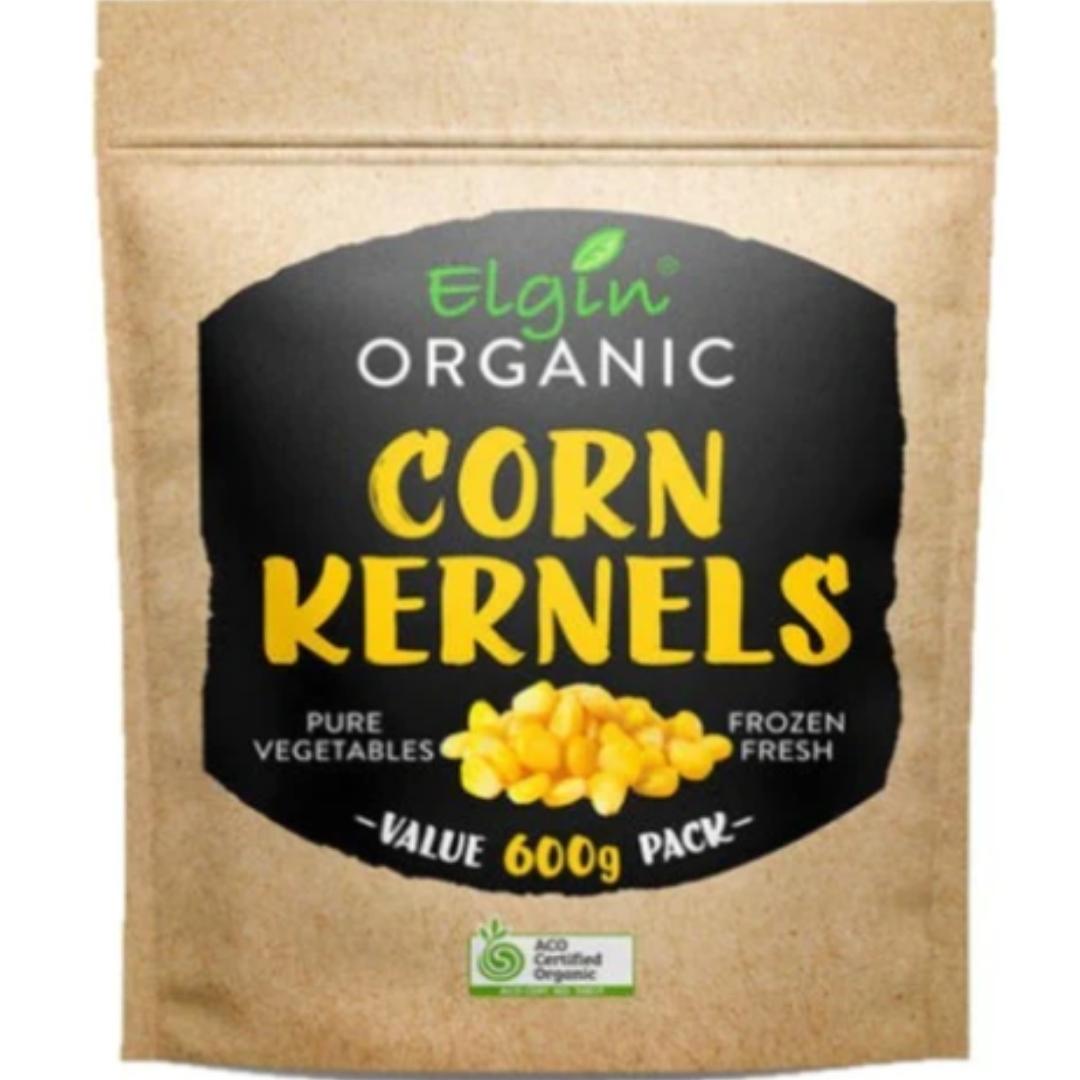 ElginOrganicCornKernels600gm, available from Joy Wholefoods.