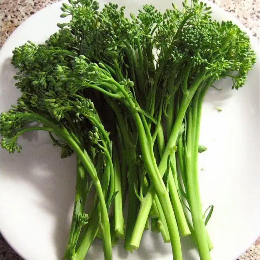 Organic spray free broccolini Brisbane, delivered fresh by Joy Wholefoods.