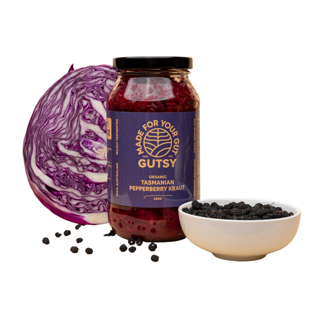 TasmanianPepperberryKrautonWhite1, stocked at Joy Wholefoods, organic and spray free.