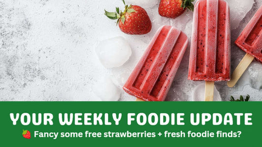 strawberry ice pops with fresh strawberries and ice, made with organic fruit