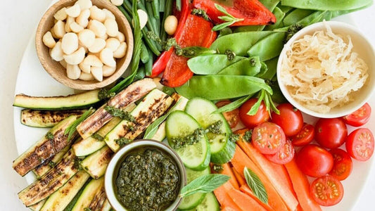healthy-vegetarian-recipe-fruit-vegetables-macadamia-pesto
