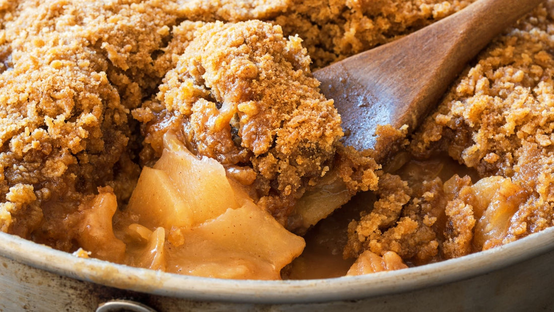 Paleo Vegan Apple Crumble Recipe (Mum's Special)
