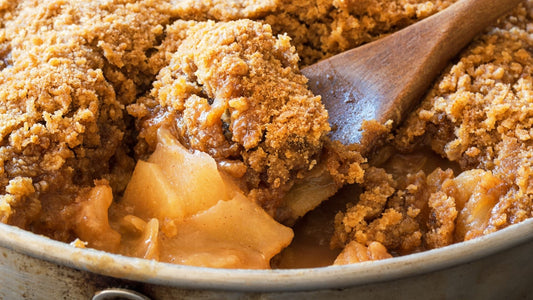 Paleo Vegan Apple Crumble Recipe (Mum's Special)