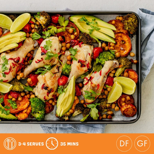 Chilli Lime Chicken Tray Bake