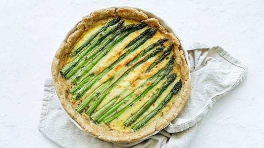 Gluten-Free Asparagus Quiche