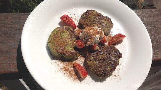 Juice Pulp Pancakes