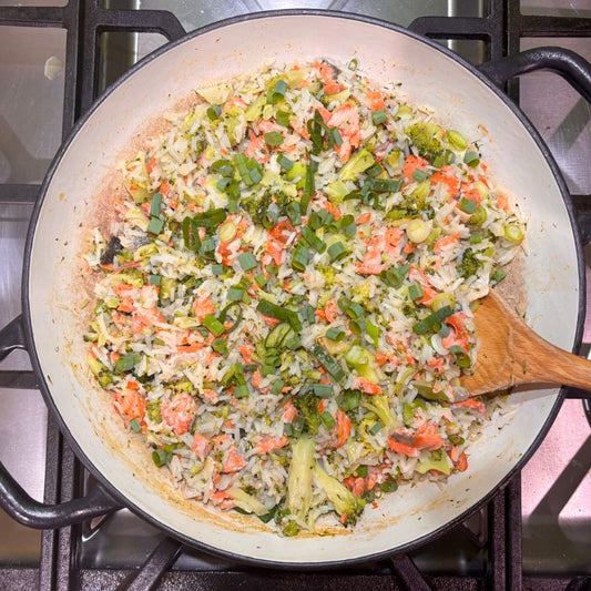 Salmon & Broccoli Rice Recipe Healthy