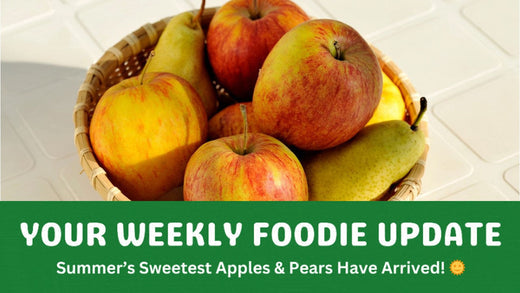 Summer Delicious Apples & Nashi Pears