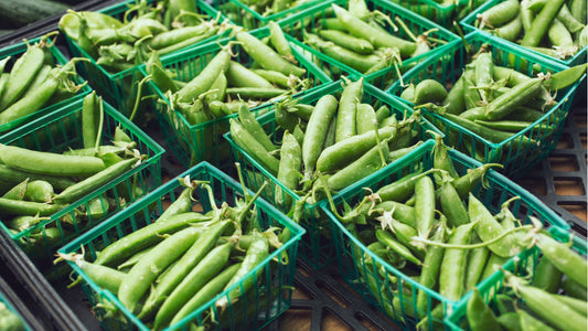 Baskets of Sugar Peas