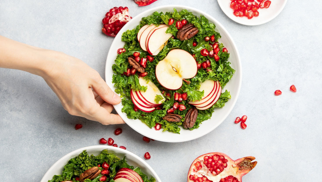 Bowls of salads 