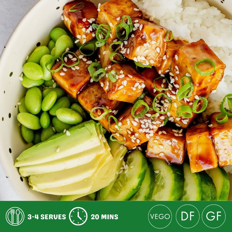 Teriyaki Tofu Bowls