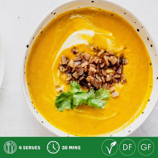 Pimped Up Pumpkin Soup