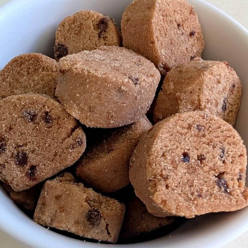 Bask and co Gluten Freek Bikkies Choc Banana, featured in the Joy Wholefoods online store.