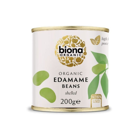 Biona Organic Edamame Beans Shelled 200gm, featured in the Joy Wholefoods online store.