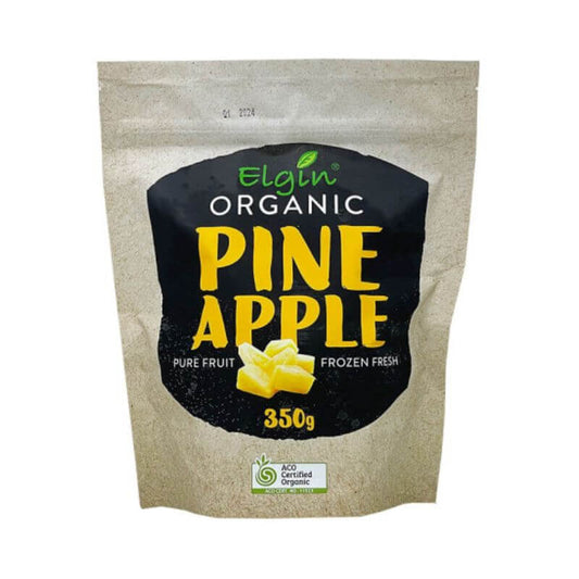 Elgin Pineapple Organic Frozen 1kg, featured in the Joy Wholefoods online store.