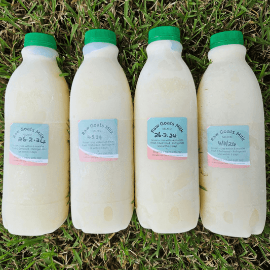 ForageHillGoatsRawGoatsMilk1LFROZEN, featured in the Joy Wholefoods online store.