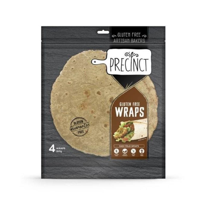 GF Precinct Wraps 4 pack, featured in the Joy Wholefoods online store.