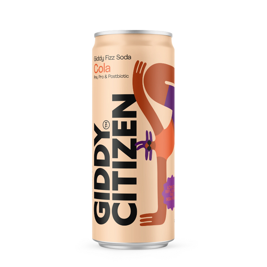 Giddy Citizen Fizz Soda Cola, featured in the Joy Wholefoods online store.