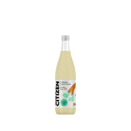 Giddy Citizen Sparkling Water Kefir Mint Mojito 330ml, featured in the Joy Wholefoods online store.