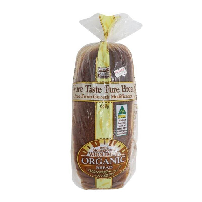Gold Coast Bakeries Golden Hearth Organic Wholemeal Bread, featured in the Joy Wholefoods online store.