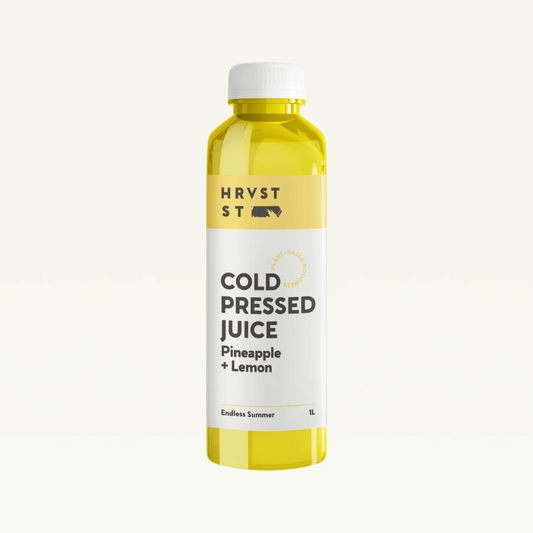 HRVST ST Cold Pressed Juice Endless Summer Pineapple Lemon 1l, featured in the Joy Wholefoods online store.