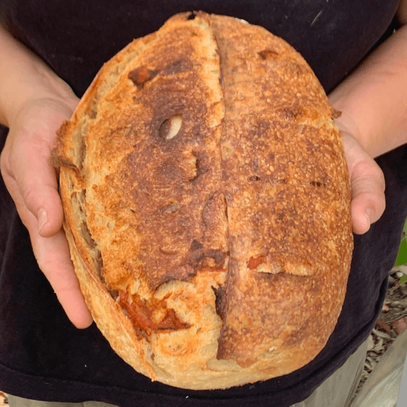 IndieBakehouseOrganicSourdoughCheddarJalapeno, featured in the Joy Wholefoods online store.
