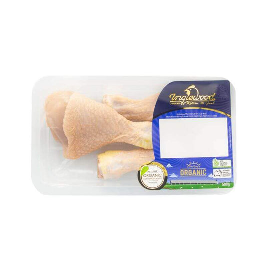 Inglewood Organic Chicken Drumsticks, featured in the Joy Wholefoods online store.