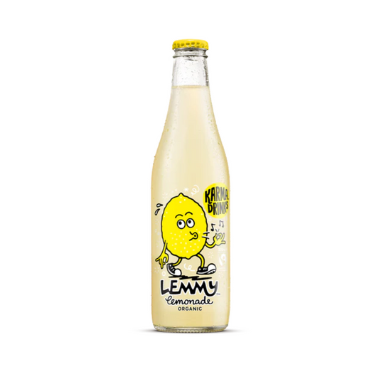 KarmaDrinksLemmyLemonadeOrganic300ml, featured in the Joy Wholefoods online store.