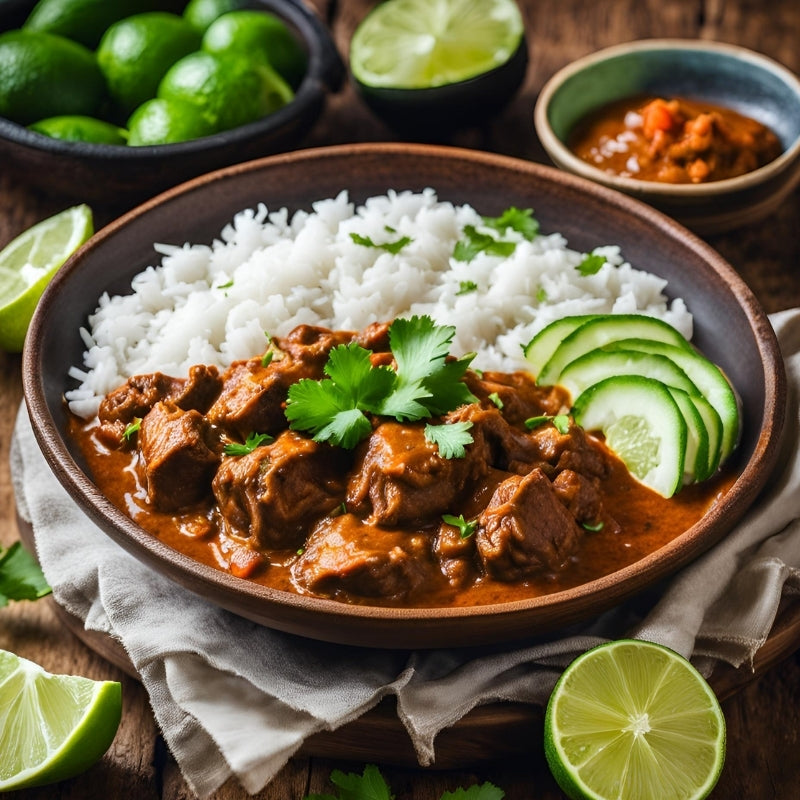 Lamb Rogan Josh, featured in the Joy Wholefoods online store.