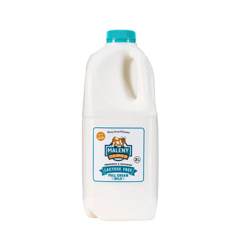 Maleny Dairy Lactose Free 2L, featured in the Joy Wholefoods online store.