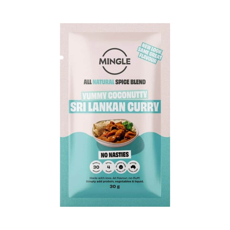 Mingle Recipe Base Sri Lankan Curry, featured in the Joy Wholefoods online store.
