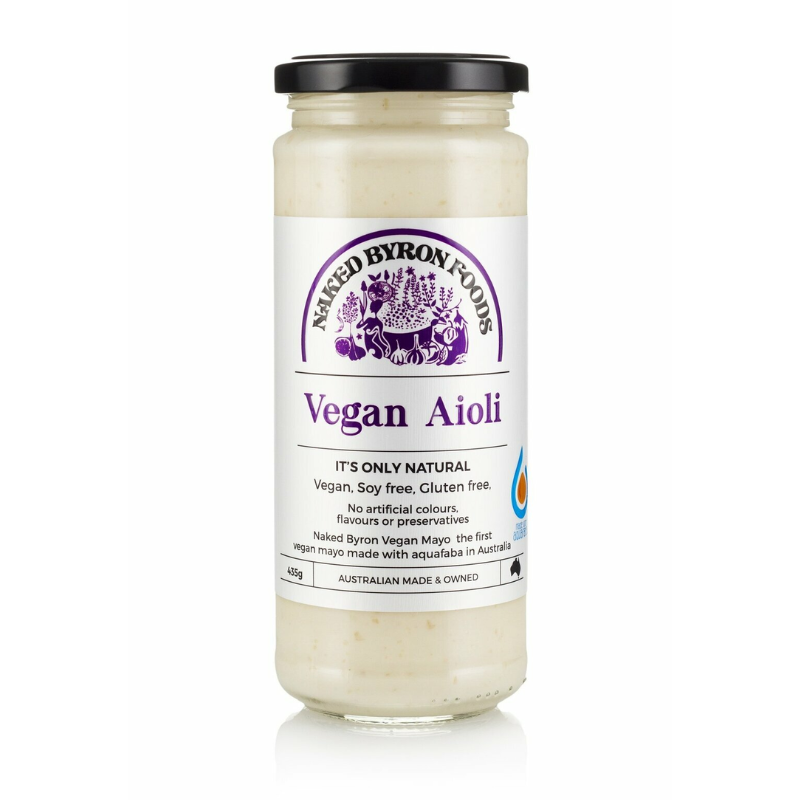 NakedByronFoodsVeganAioli, featured in the Joy Wholefoods online store.
