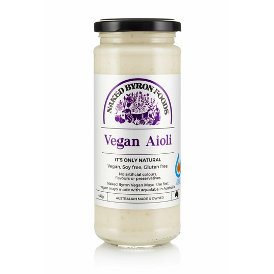 NakedByronFoodsVeganAioli, featured in the Joy Wholefoods online store.