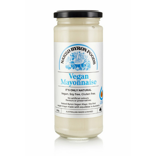NakedByronFoodsVeganMayonnaise, featured in the Joy Wholefoods online store.