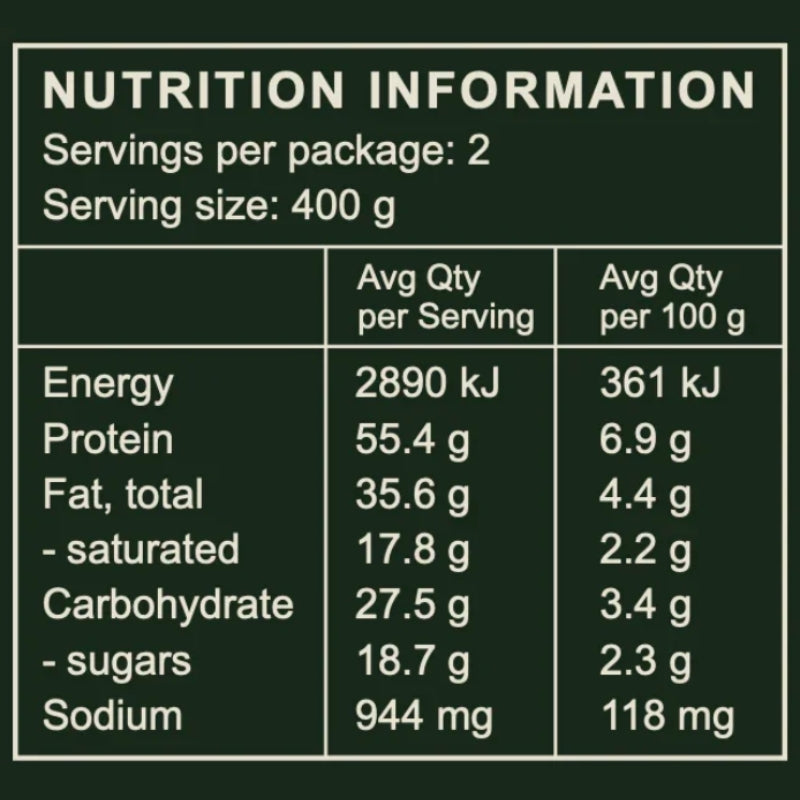 Shepherd's Pie - Organic (Serves 2)