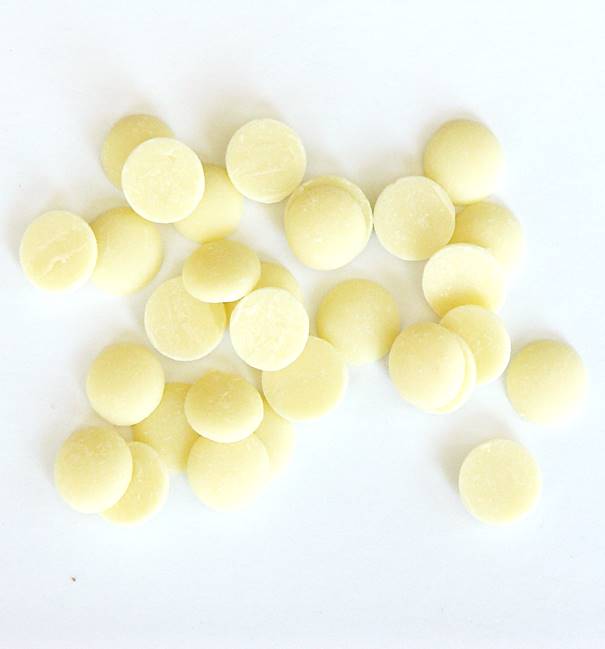 OrganicWhiteChocolateButtons, featured in the Joy Wholefoods online store.
