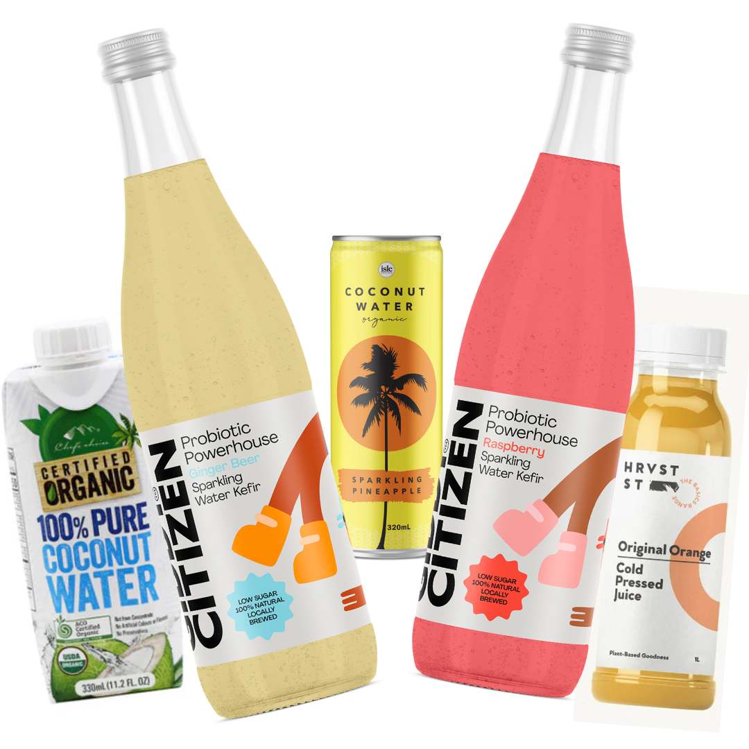 Organic Drinks, featured in the Joy Wholefoods online store.