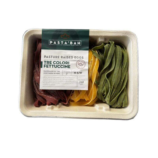 Fresh Pasta - Fettuccine, Tri-Colour (360gm)