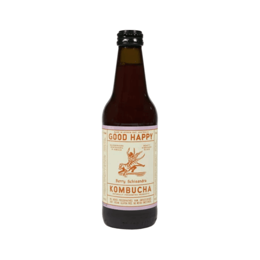Spray FreeFarmacyGoodHappyKombuchaBerrySchisandra, featured in the Joy Wholefoods online store.