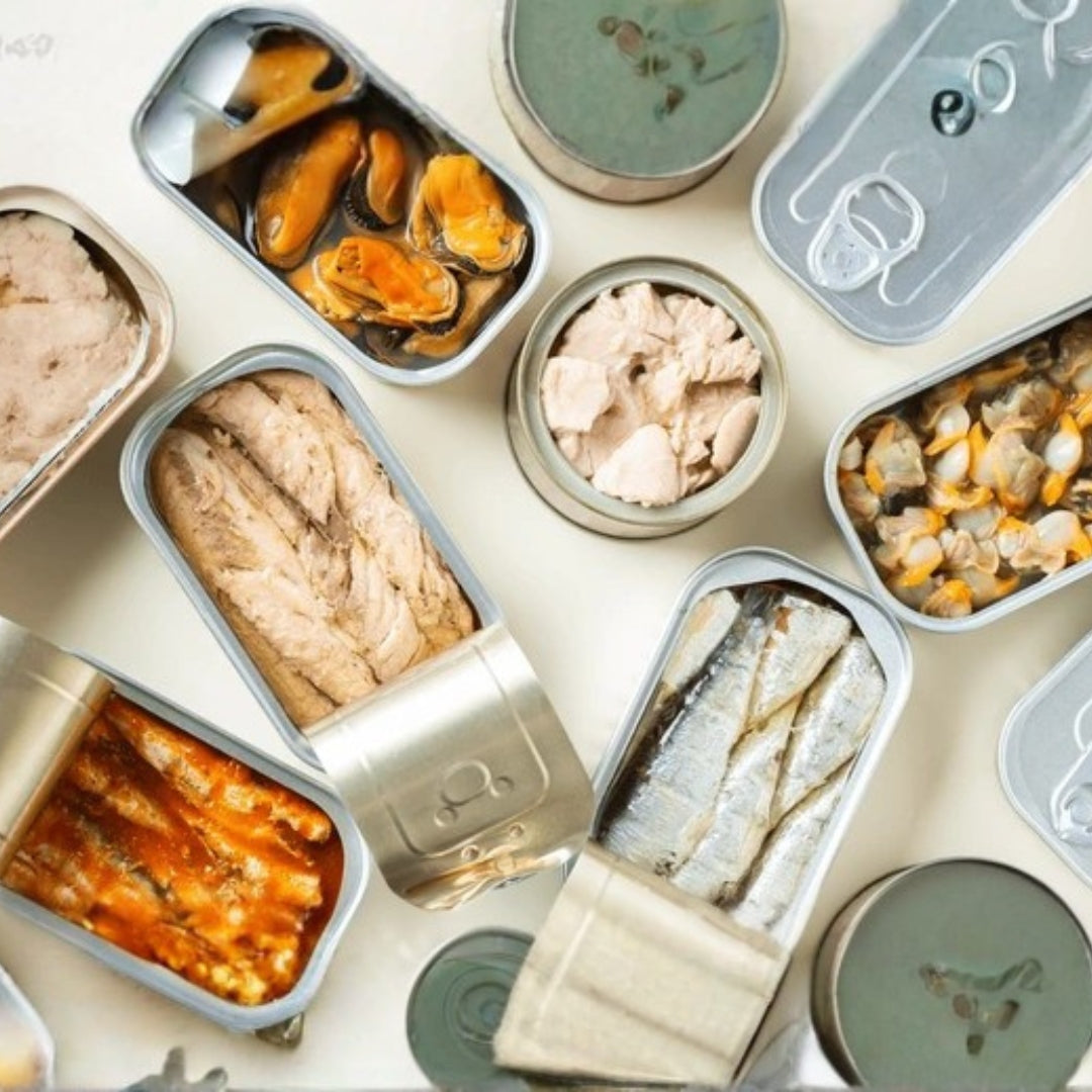 Tinned Fish, featured in the Joy Wholefoods online store.