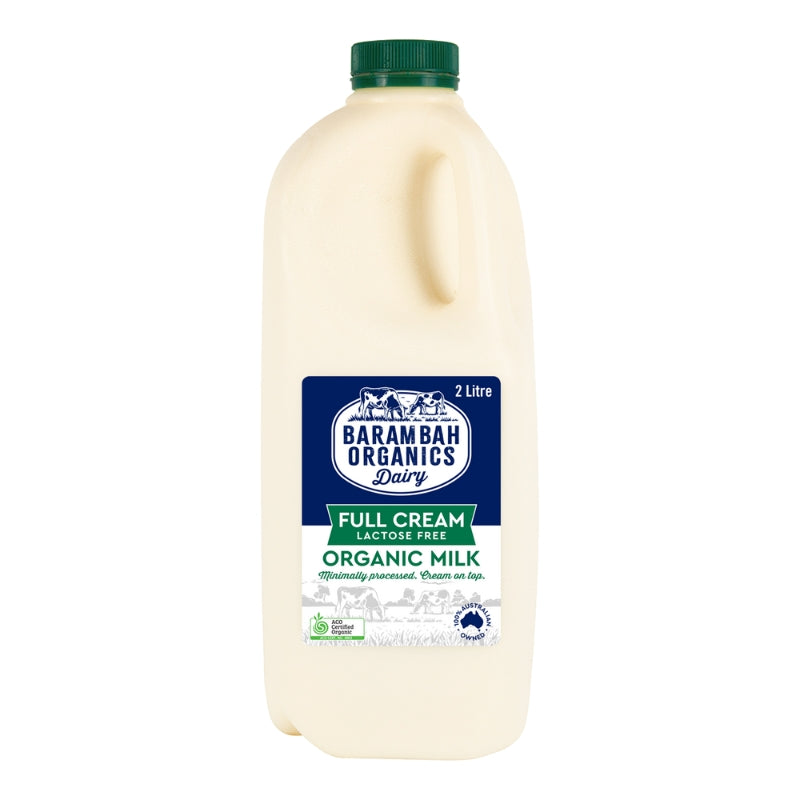 Barambah Organic Dairy Cream Cheese Milk delivered brisbane gold coast