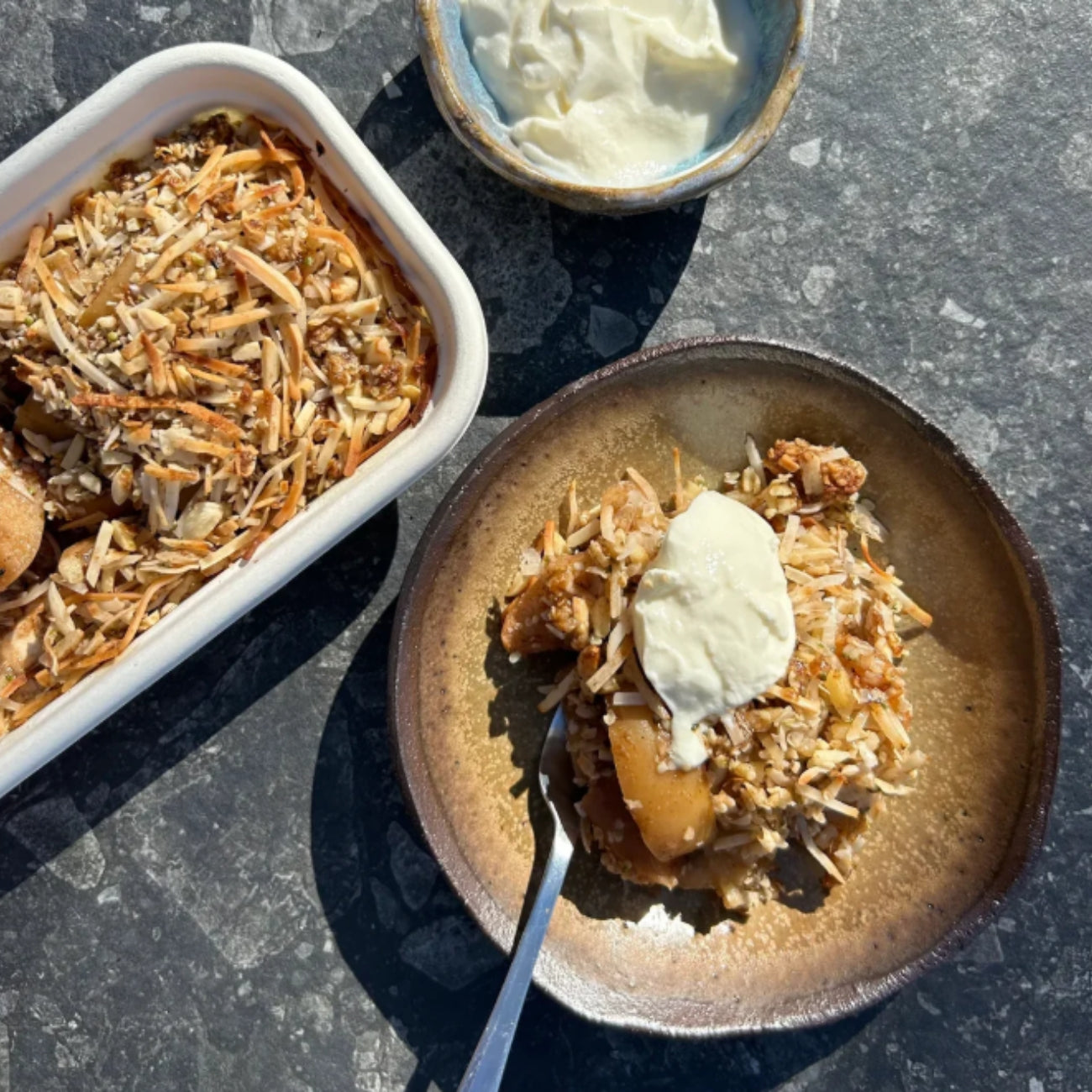 apple crumble for desserts