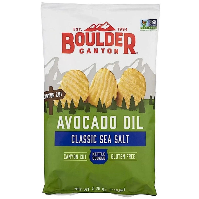 Boulder Canyon Avocado Oil sea Salt Brisbane, from the Joy Wholefoods range.